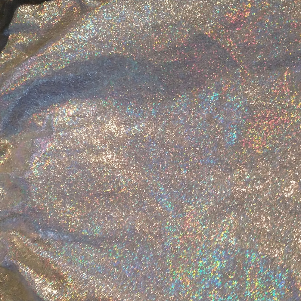 Vs Pink Silver//Metallic Drawstring Backpack - image 4